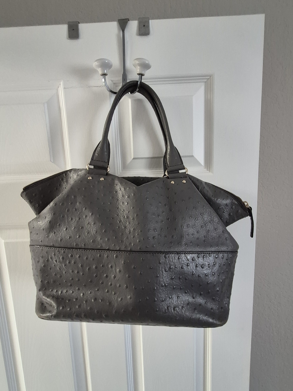 Kate Spade Winter Grey Large Satchel